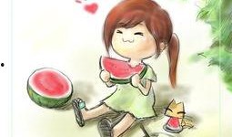 吃瓜歌动作,感受夏日欢乐氛围